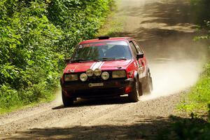 Nino Ortega / Boyd Smith VW GTI on SS13, Anchor-Mattson I.