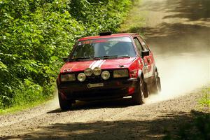 Nino Ortega / Boyd Smith VW GTI on SS13, Anchor-Mattson I.