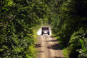 A Jeep Wrangler sweeps SS13, Anchor-Mattson I.