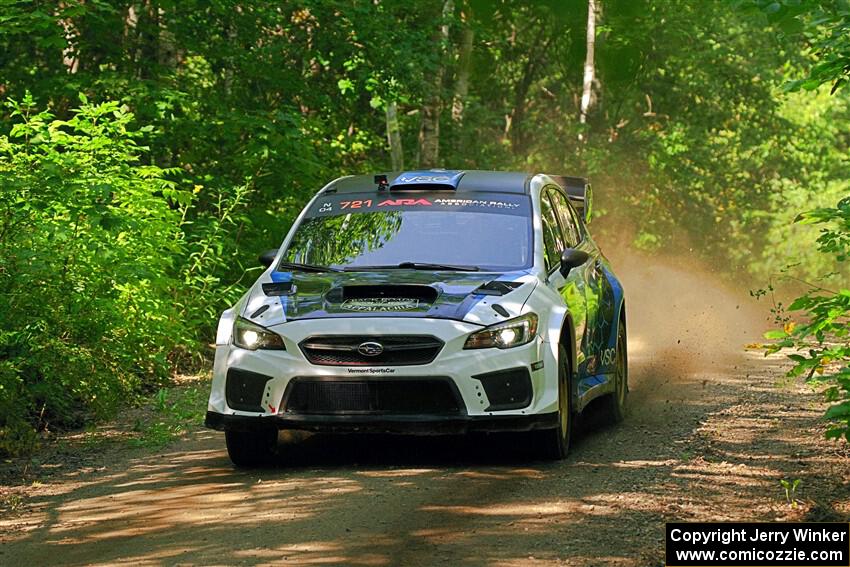 Conner Martell / Alex Gelsomino Subaru WRX STi on SS14, Otterkill II.