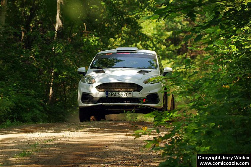 Javier Olivares / K.J. Miller Ford Fiesta Rally3 on SS14, Otterkill II.