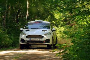 Javier Olivares / K.J. Miller Ford Fiesta Rally3 on SS14, Otterkill II.