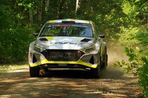 John Coyne / Eoin Treacy Hyundai i20 N Rally2 on SS14, Otterkill II.