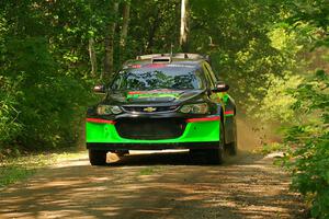 Pat Moro / Ole Holter Chevy Sonic LS on SS14, Otterkill II.