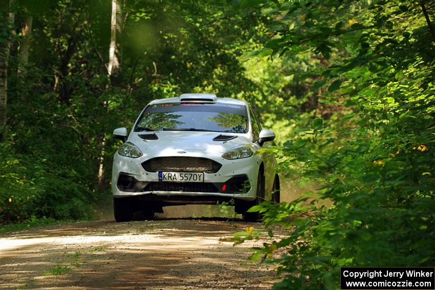 Javier Olivares / K.J. Miller Ford Fiesta Rally3 on SS14, Otterkill II.