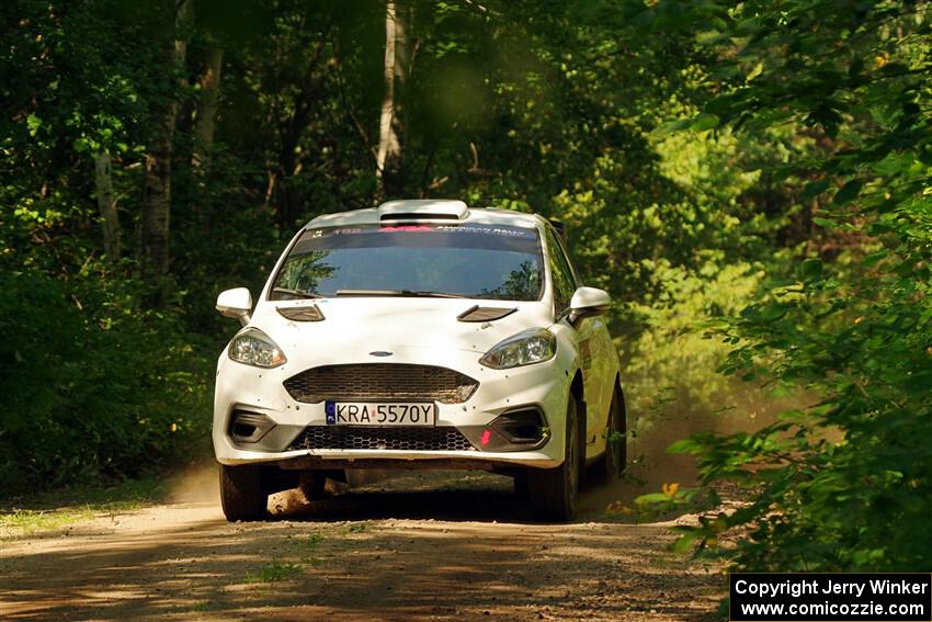 Javier Olivares / K.J. Miller Ford Fiesta Rally3 on SS14, Otterkill II.