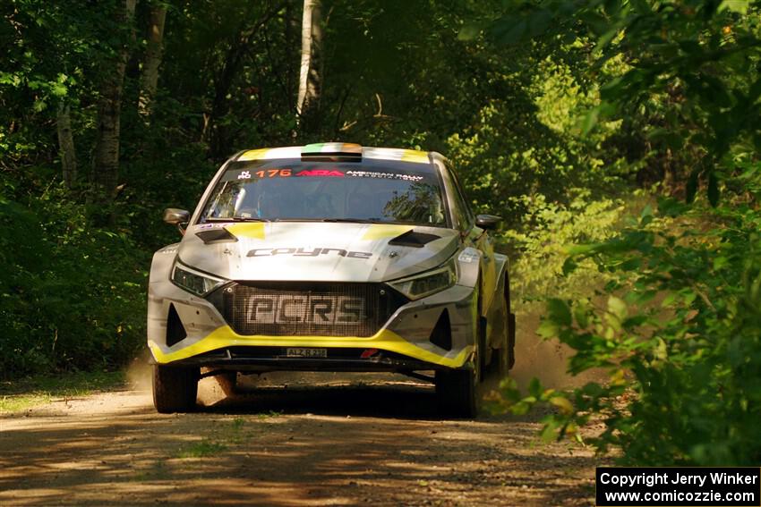 John Coyne / Eoin Treacy Hyundai i20 N Rally2 on SS14, Otterkill II.