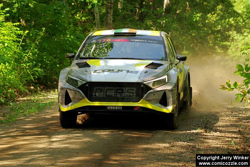 John Coyne / Eoin Treacy Hyundai i20 N Rally2 on SS14, Otterkill II.