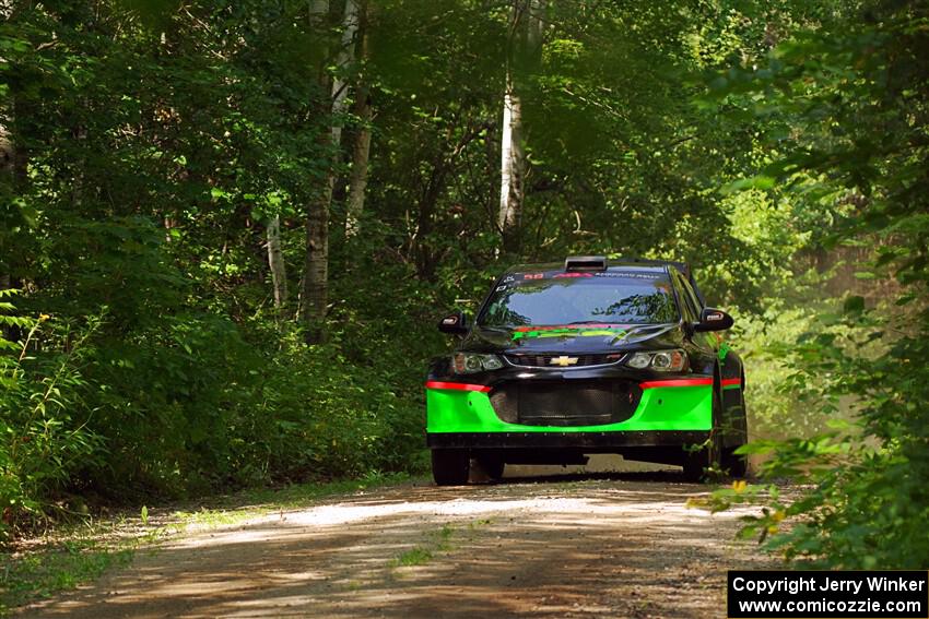 Pat Moro / Ole Holter Chevy Sonic LS on SS14, Otterkill II.