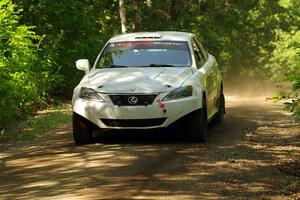 Michael Hooper / Michael Hordijk Lexus IS350 on SS14, Otterkill II.