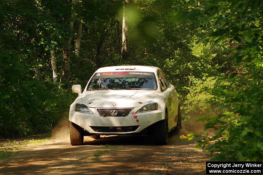 Michael Hooper / Michael Hordijk Lexus IS350 on SS14, Otterkill II.