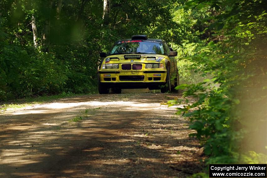 Matt Nykanen / Lars Anderson BMW 328i on SS14, Otterkill II.