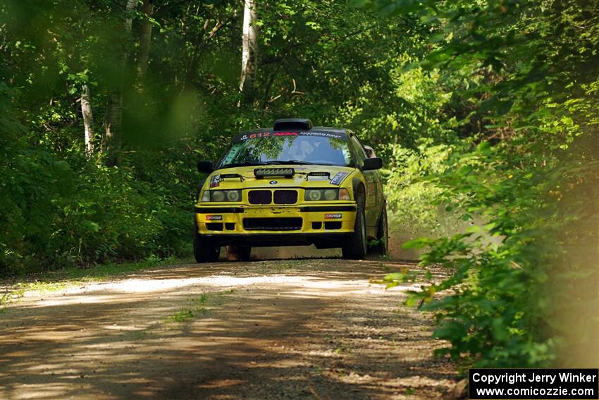 Matt Nykanen / Lars Anderson BMW 328i on SS14, Otterkill II.