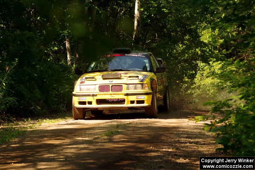 Matt Nykanen / Lars Anderson BMW 328i on SS14, Otterkill II.