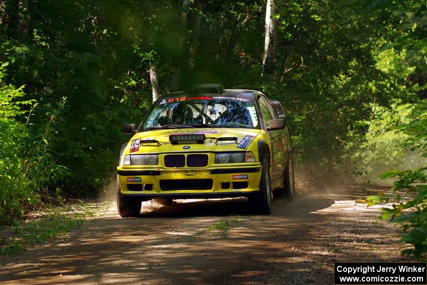 Matt Nykanen / Lars Anderson BMW 328i on SS14, Otterkill II.