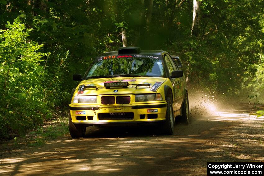 Matt Nykanen / Lars Anderson BMW 328i on SS14, Otterkill II.