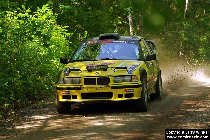 Matt Nykanen / Lars Anderson BMW 328i on SS14, Otterkill II.