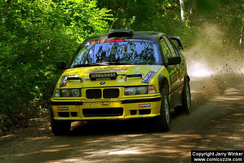 Matt Nykanen / Lars Anderson BMW 328i on SS14, Otterkill II.