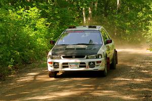 Aidan Hicks / John Hicks Subaru Impreza Wagon on SS14, Otterkill II.