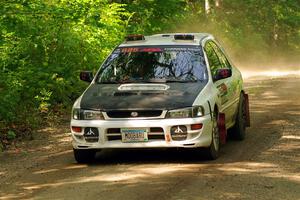 Aidan Hicks / John Hicks Subaru Impreza Wagon on SS14, Otterkill II.