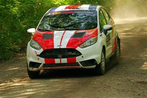 Roberto Yglesias / Sara Nonack Ford Fiesta ST on SS14, Otterkill II.