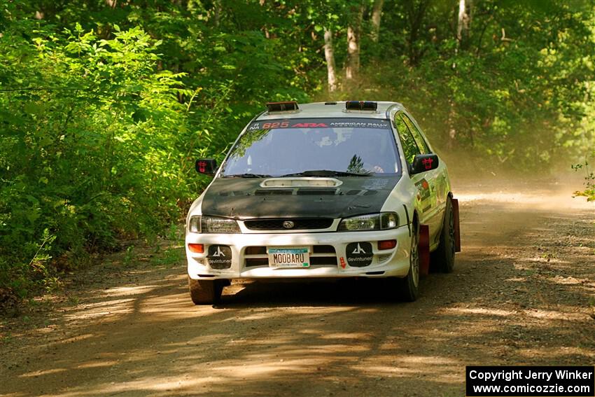 Aidan Hicks / John Hicks Subaru Impreza Wagon on SS14, Otterkill II.