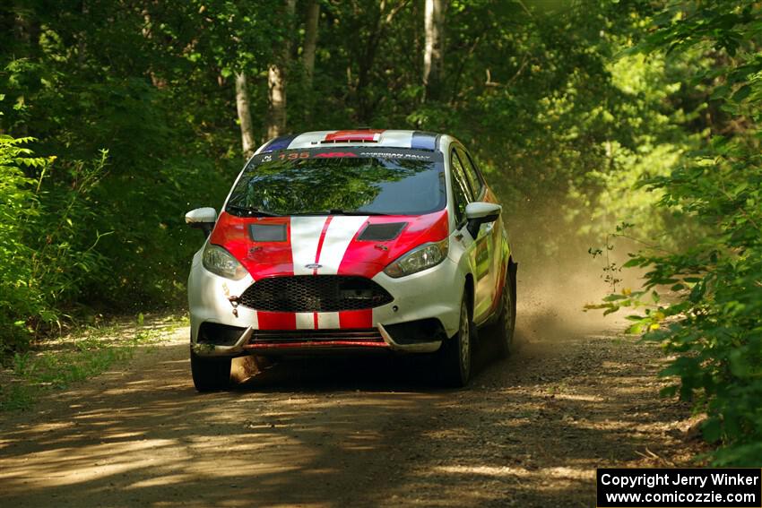 Roberto Yglesias / Sara Nonack Ford Fiesta ST on SS14, Otterkill II.