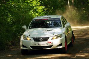 Richo Healey / Michelle Miller Lexus IS250 on SS14, Otterkill II.