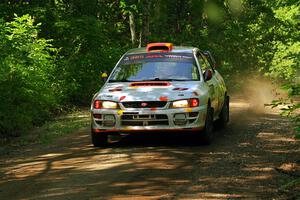 Richard Donovan / Greg Donovan Subaru Impreza on SS14, Otterkill II.