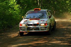 Richard Donovan / Greg Donovan Subaru Impreza on SS14, Otterkill II.