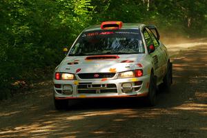 Richard Donovan / Greg Donovan Subaru Impreza on SS14, Otterkill II.