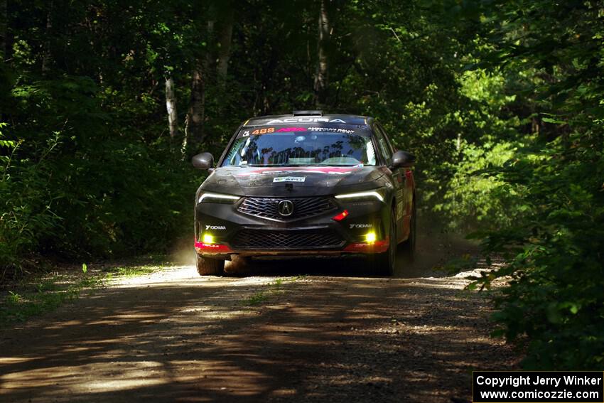 John Sharps / Oliver Kokenge Acura Integra on SS14, Otterkill II.