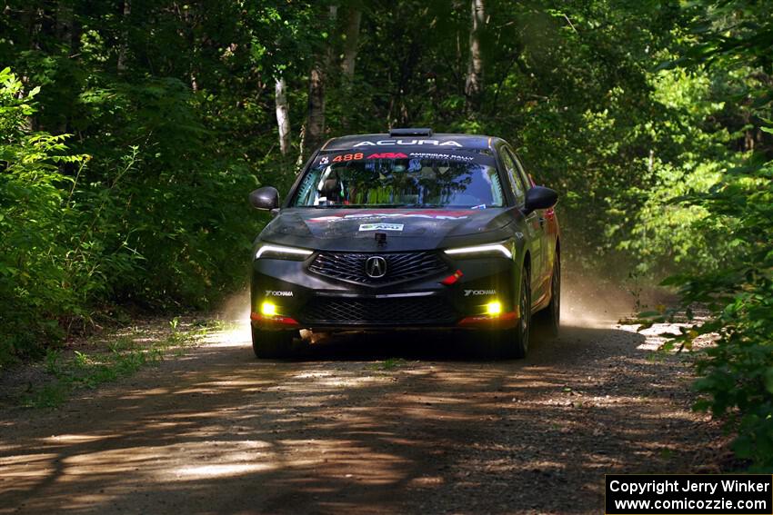 John Sharps / Oliver Kokenge Acura Integra on SS14, Otterkill II.