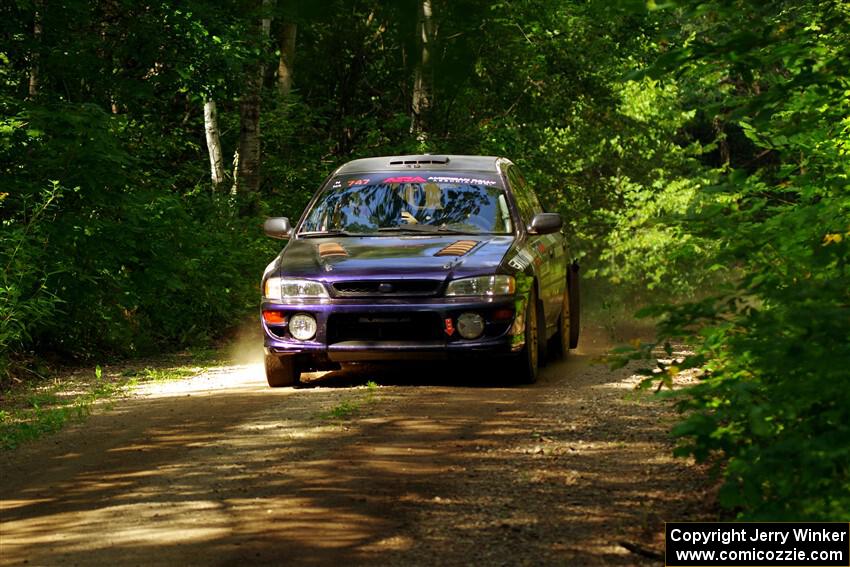 Andy Didorosi / Jamie Willetts Subaru Impreza on SS14, Otterkill II.