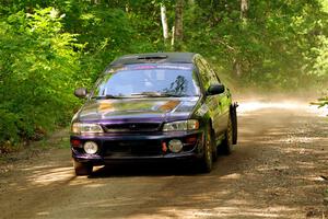 Andy Didorosi / Jamie Willetts Subaru Impreza on SS14, Otterkill II.