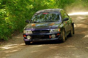 Andy Didorosi / Jamie Willetts Subaru Impreza on SS14, Otterkill II.