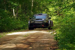 Calvin Bergen / Daryl Bergen Subaru WRX STi on SS14, Otterkill II.