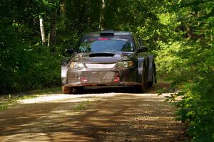 Calvin Bergen / Daryl Bergen Subaru WRX STi on SS14, Otterkill II.