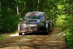 Calvin Bergen / Daryl Bergen Subaru WRX STi on SS14, Otterkill II.