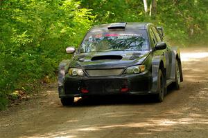 Calvin Bergen / Daryl Bergen Subaru WRX STi on SS14, Otterkill II.