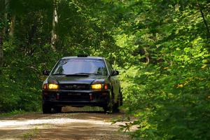 Jack Nelson / Isaac Zink Subaru Impreza on SS14, Otterkill II.