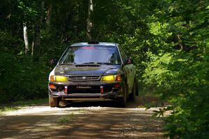 Jack Nelson / Isaac Zink Subaru Impreza on SS14, Otterkill II.