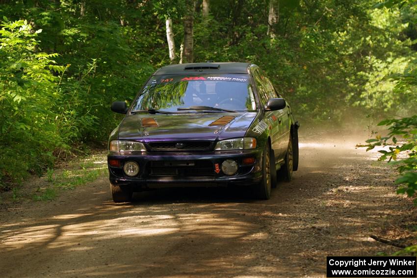 Andy Didorosi / Jamie Willetts Subaru Impreza on SS14, Otterkill II.