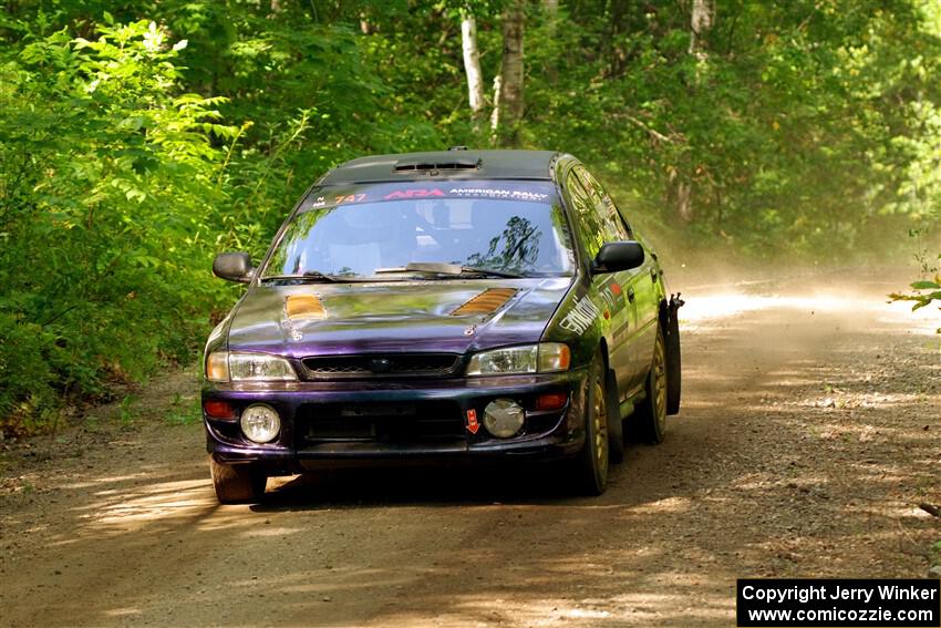 Andy Didorosi / Jamie Willetts Subaru Impreza on SS14, Otterkill II.