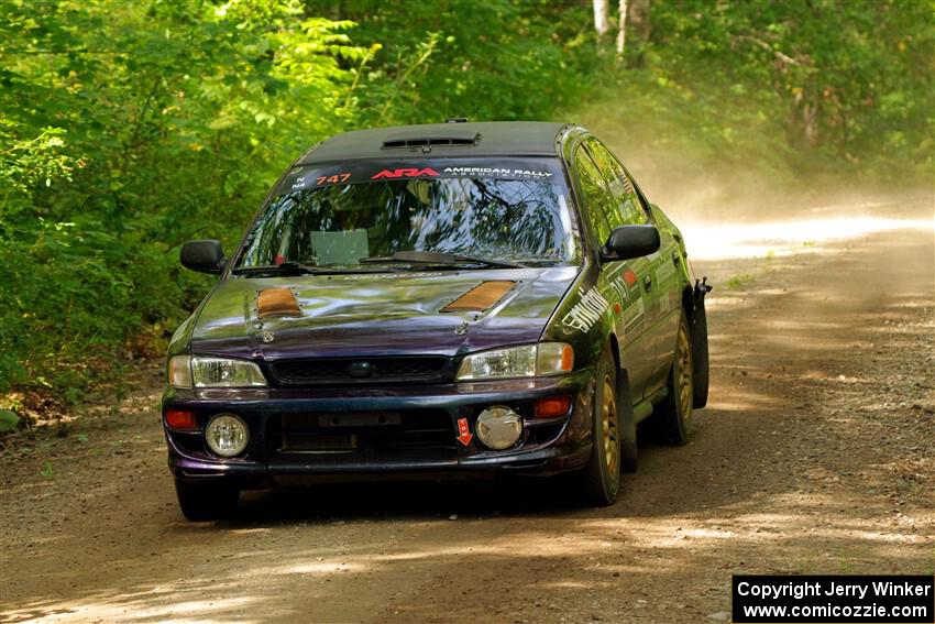 Andy Didorosi / Jamie Willetts Subaru Impreza on SS14, Otterkill II.