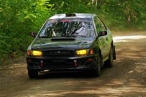 Jack Nelson / Isaac Zink Subaru Impreza on SS14, Otterkill II.