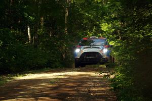 Mark Tabor / Kathryn Hansen Ford Fiesta ST on SS14, Otterkill II.