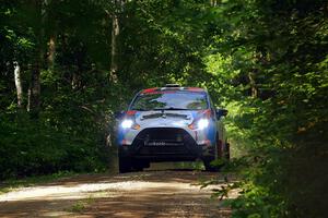 Mark Tabor / Kathryn Hansen Ford Fiesta ST on SS14, Otterkill II.