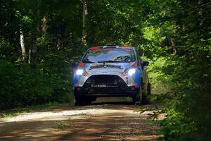 Mark Tabor / Kathryn Hansen Ford Fiesta ST on SS14, Otterkill II.