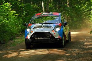 Mark Tabor / Kathryn Hansen Ford Fiesta ST on SS14, Otterkill II.